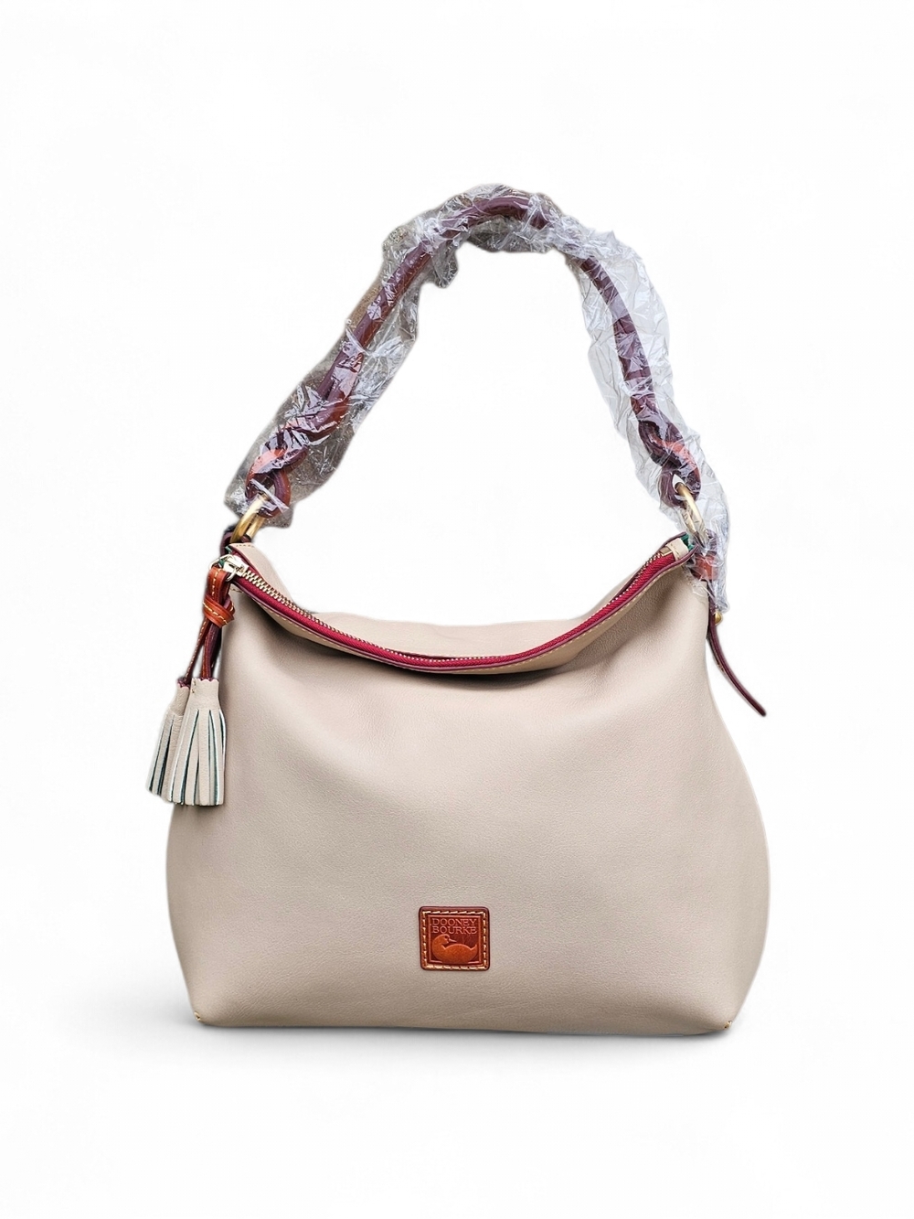 Dooney & Bourke Florentine Twist Strap Hobo Shoulder Bag